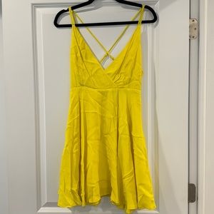 Yellow sun dress